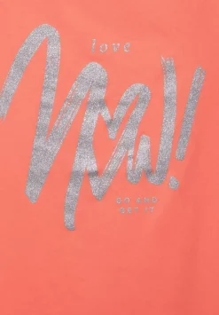 T-Shirt Mit Wordingprint