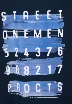 T-Shirt Mit Wordingprint