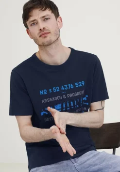 T-Shirt Mit Wordingprint