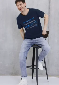 T-Shirt Mit Wordingprint