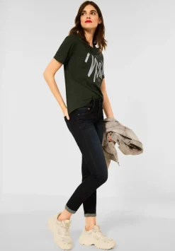 T-Shirt Mit Wordingprint