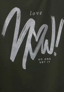 T-Shirt Mit Wordingprint