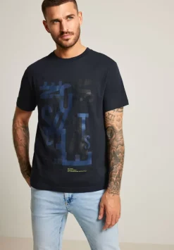 T-Shirt Mit Wordingprint
