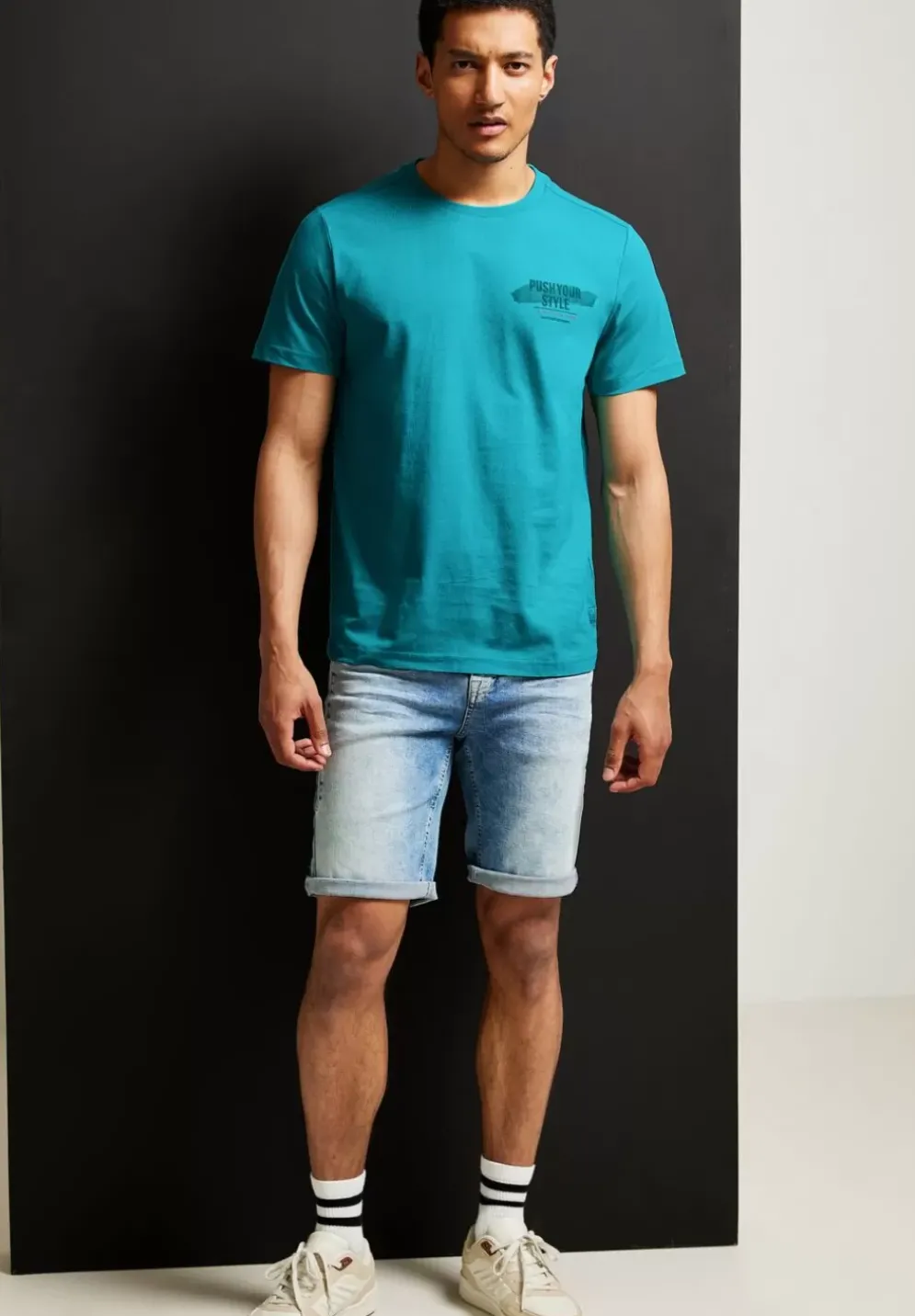 T-Shirt Mit Wordingprint