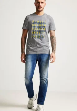 T-Shirt Mit Wordingprint
