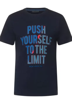 T-Shirt Mit Wordingprint