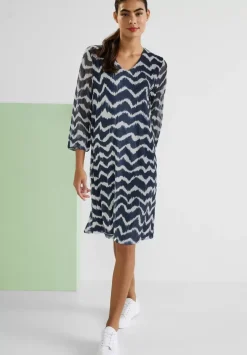 Tunika Meshkleid Mit Print