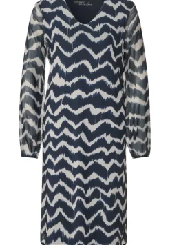 Tunika Meshkleid Mit Print