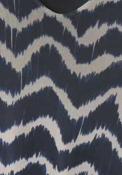 Tunika Meshkleid Mit Print