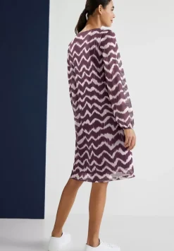 Tunika Meshkleid Mit Print