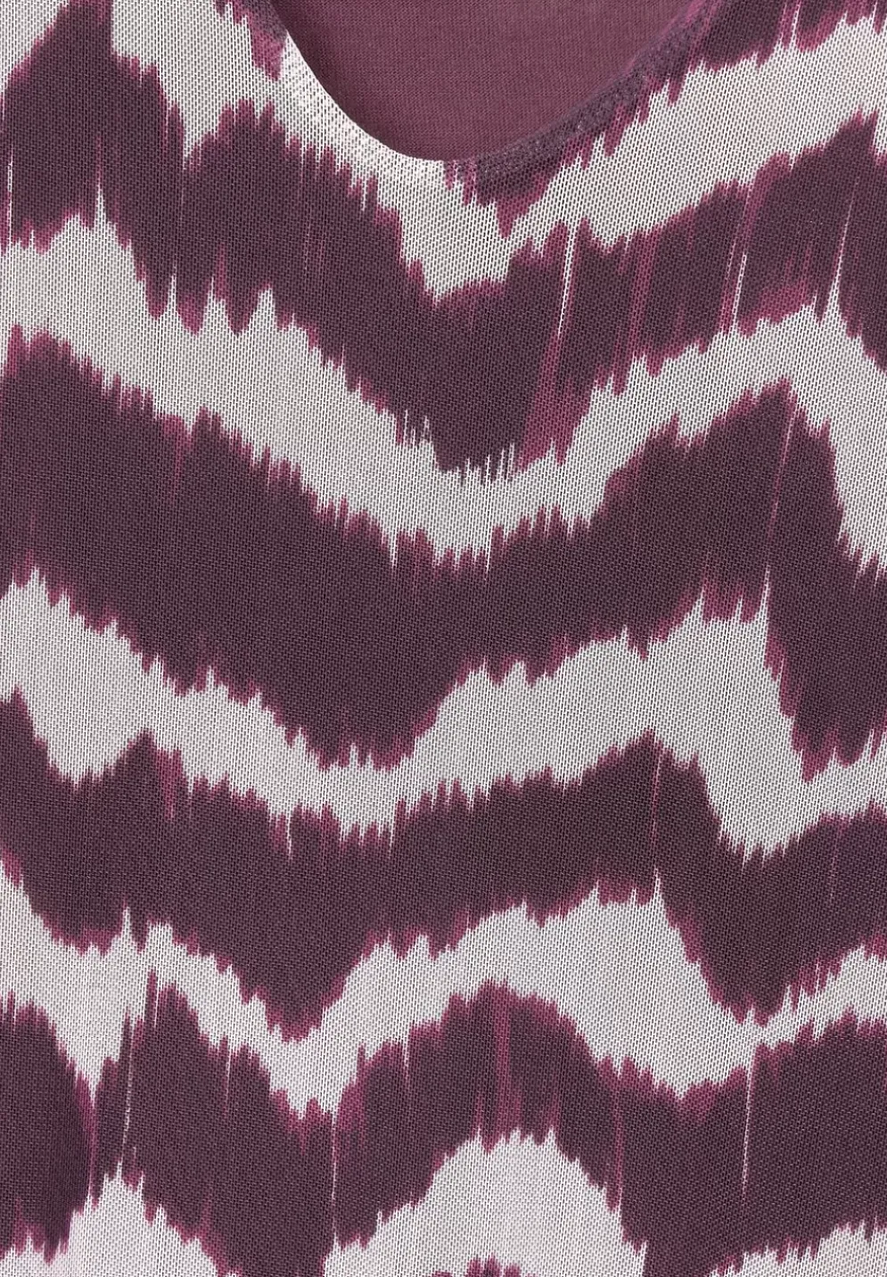 Tunika Meshkleid Mit Print