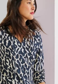 Tunikabluse Mit Leo Print