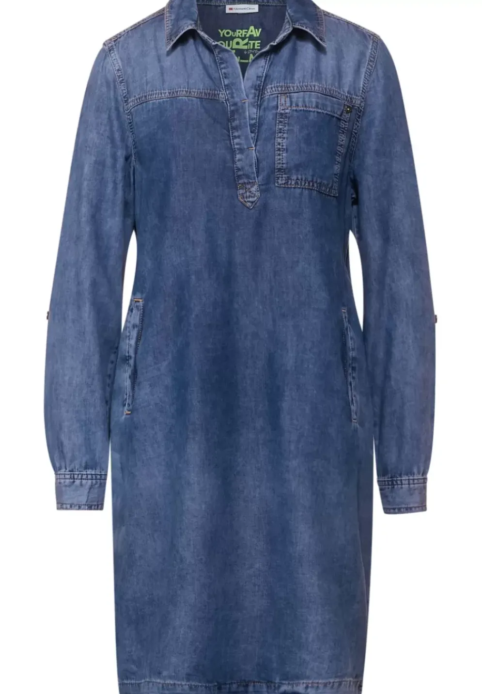 Tunikakleid Im Jeanslook