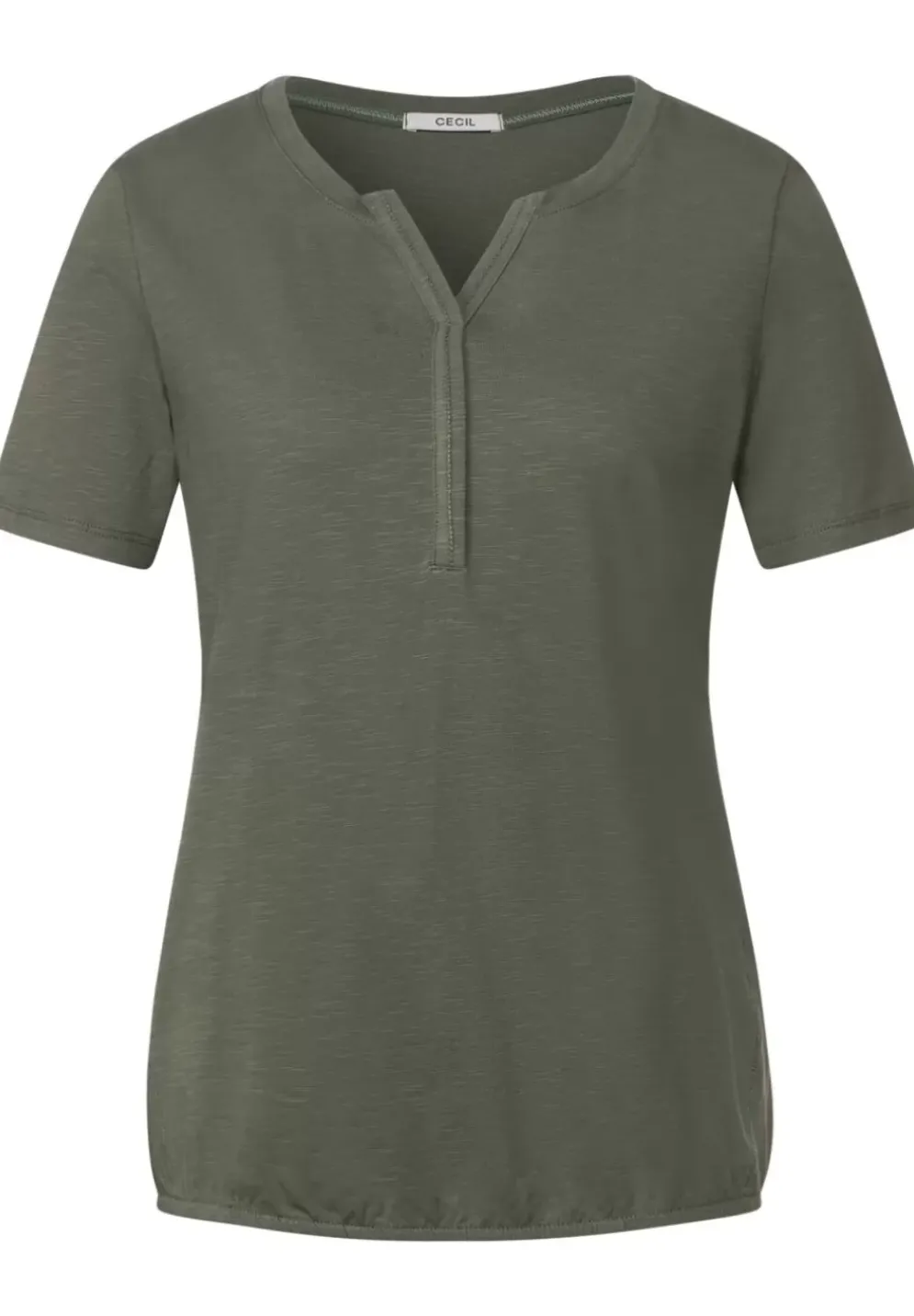 Tunikashirt In Unifarbe