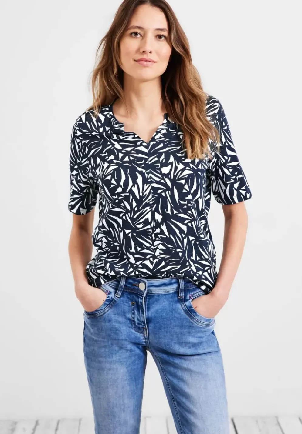 Tunikashirt Mit Alloverprint