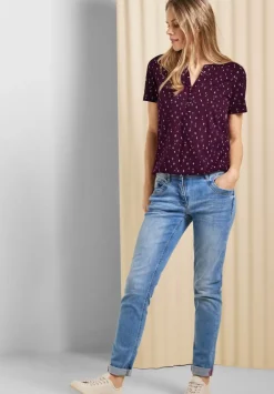Tunikashirt Mit Minimalprint