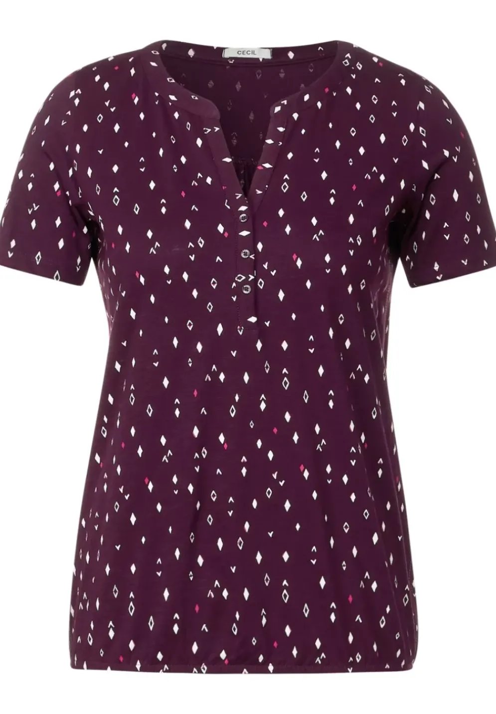 Tunikashirt Mit Minimalprint