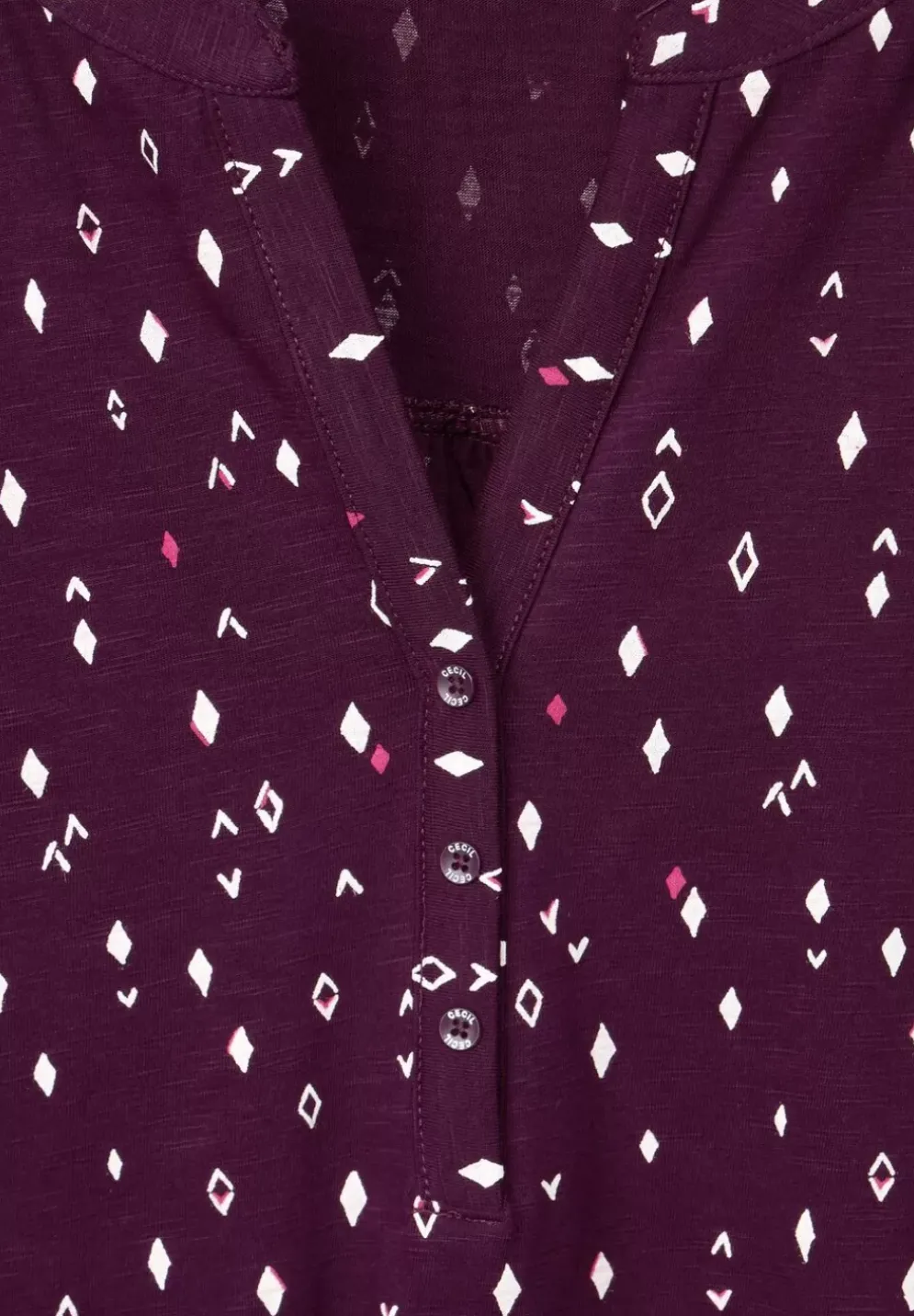 Tunikashirt Mit Minimalprint