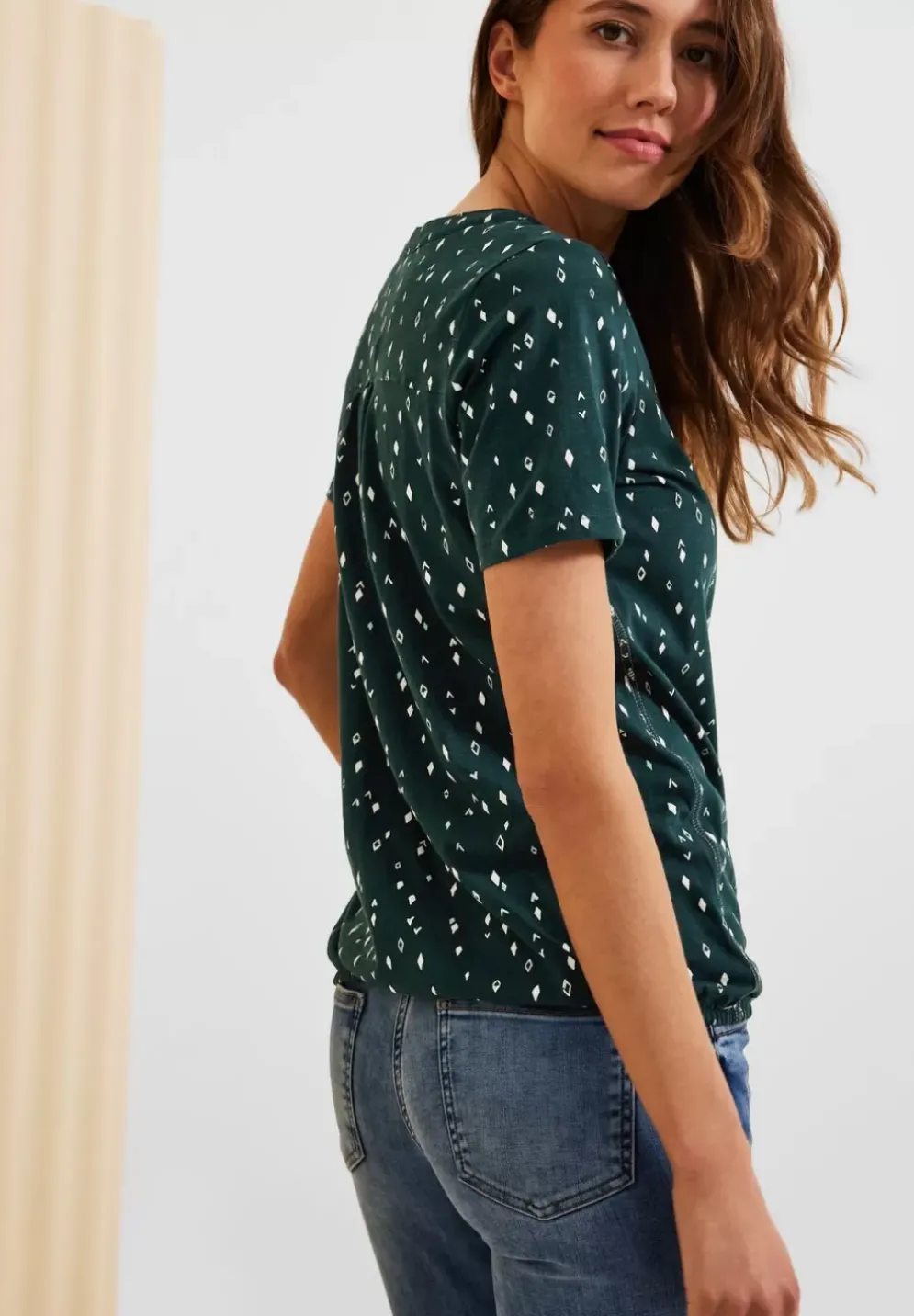 Tunikashirt Mit Minimalprint