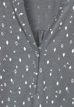 Tunikashirt Mit Minimalprint