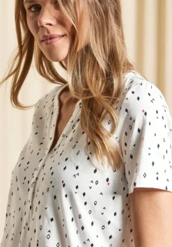 Tunikashirt Mit Minimalprint