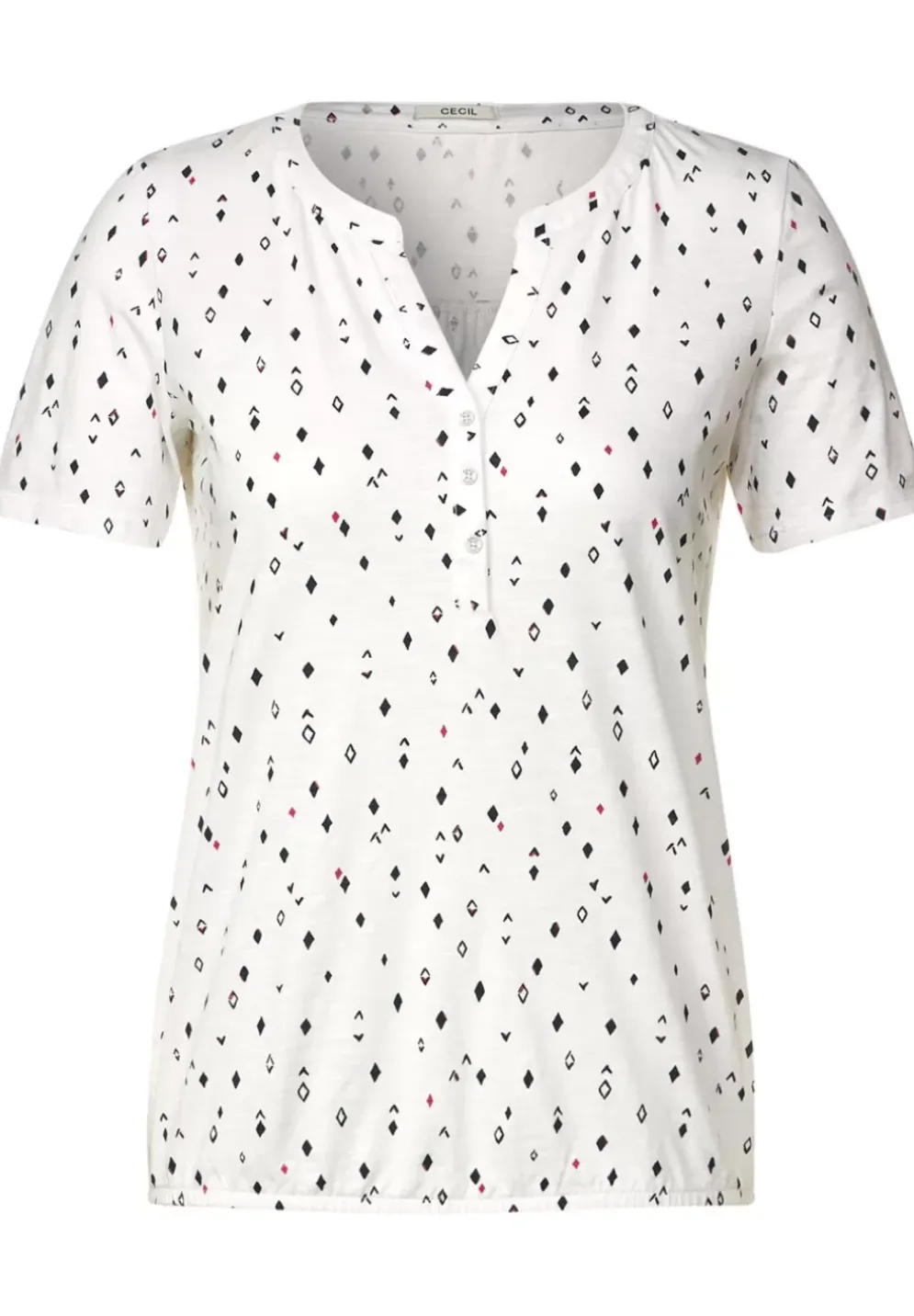 Tunikashirt Mit Minimalprint