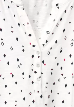 Tunikashirt Mit Minimalprint