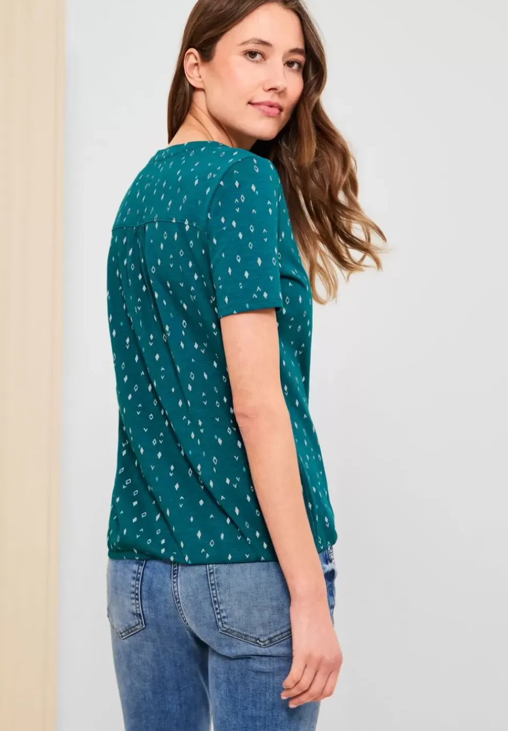 Tunikashirt Mit Minimalprint