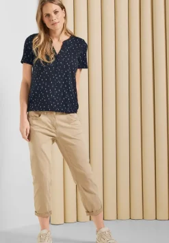 Tunikashirt Mit Minimalprint