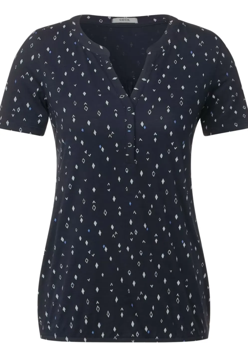 Tunikashirt Mit Minimalprint