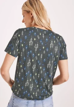 Tunikashirt Mit Print