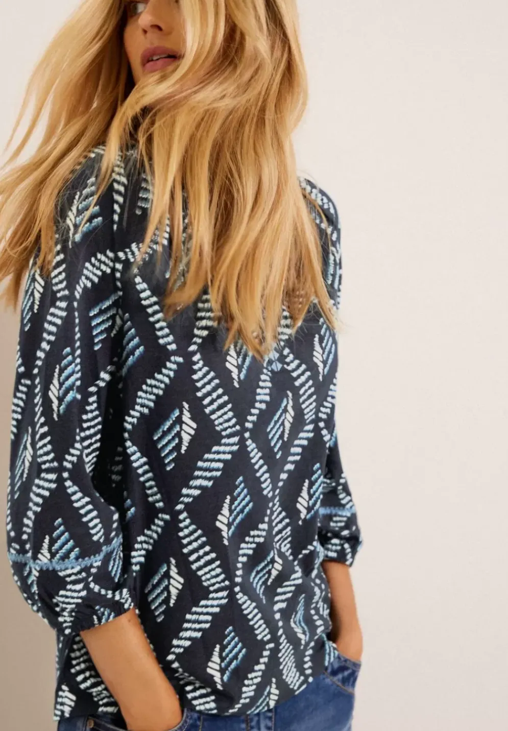 Tunikashirt Mit Print