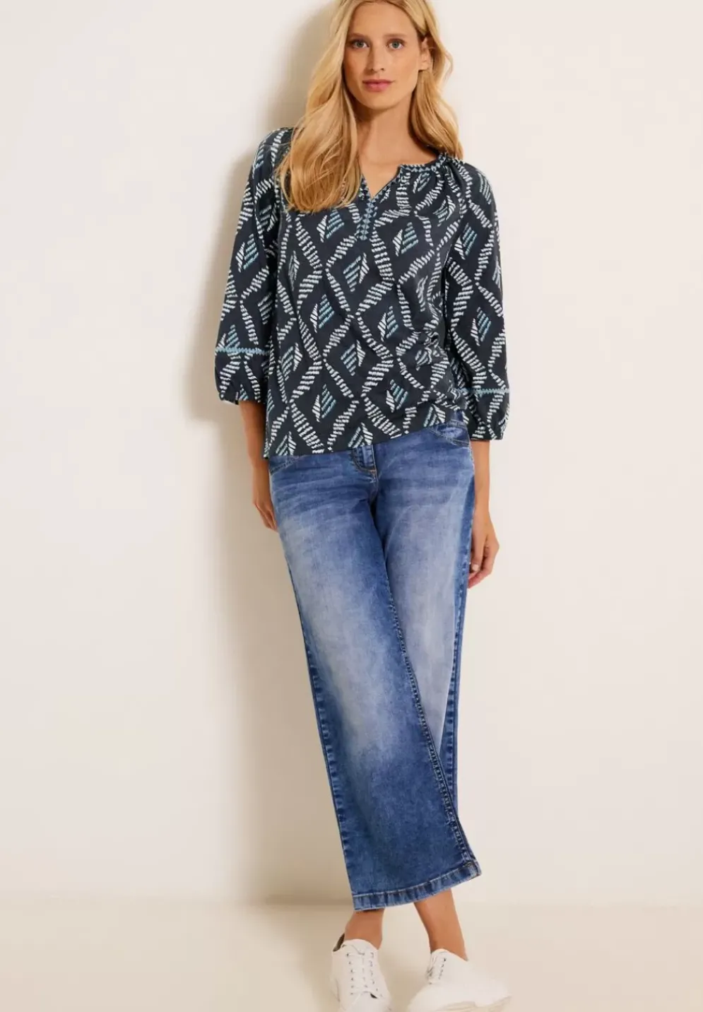 Tunikashirt Mit Print