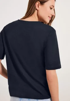 Tunikashirt Mit Rippdetail