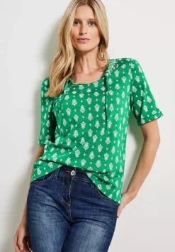 Tunikashirt Mit Smock Detail