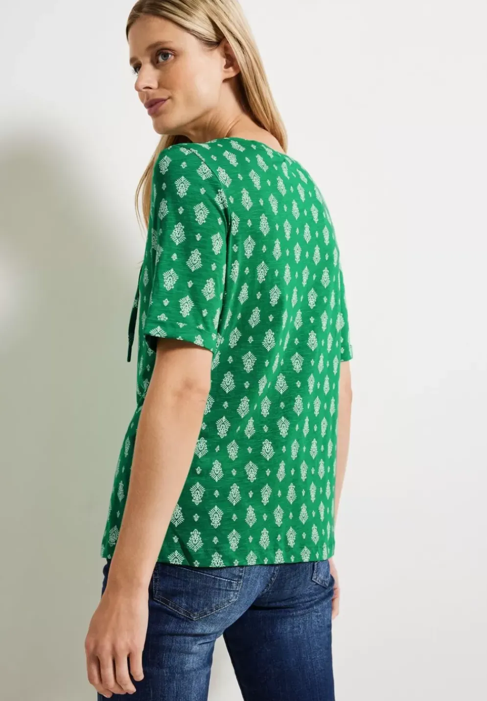 Tunikashirt Mit Smock Detail