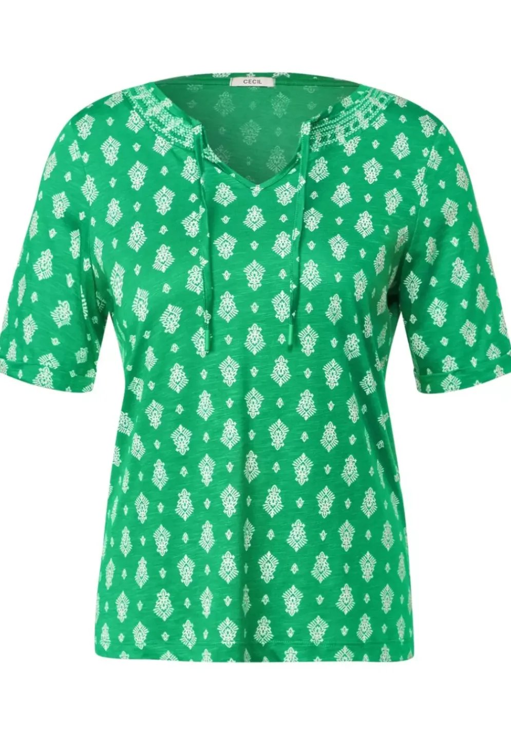 Tunikashirt Mit Smock Detail