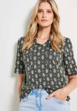 Tunikashirt Mit Smock Detail
