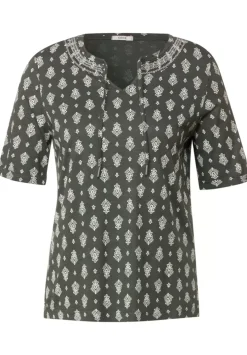 Tunikashirt Mit Smock Detail