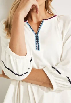 Tunikashirt Mit Stickerei