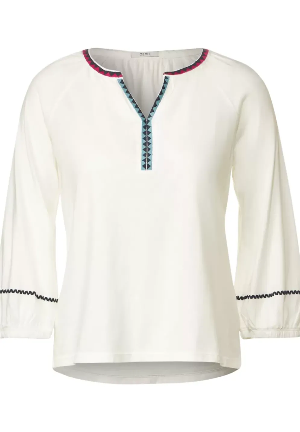 Tunikashirt Mit Stickerei