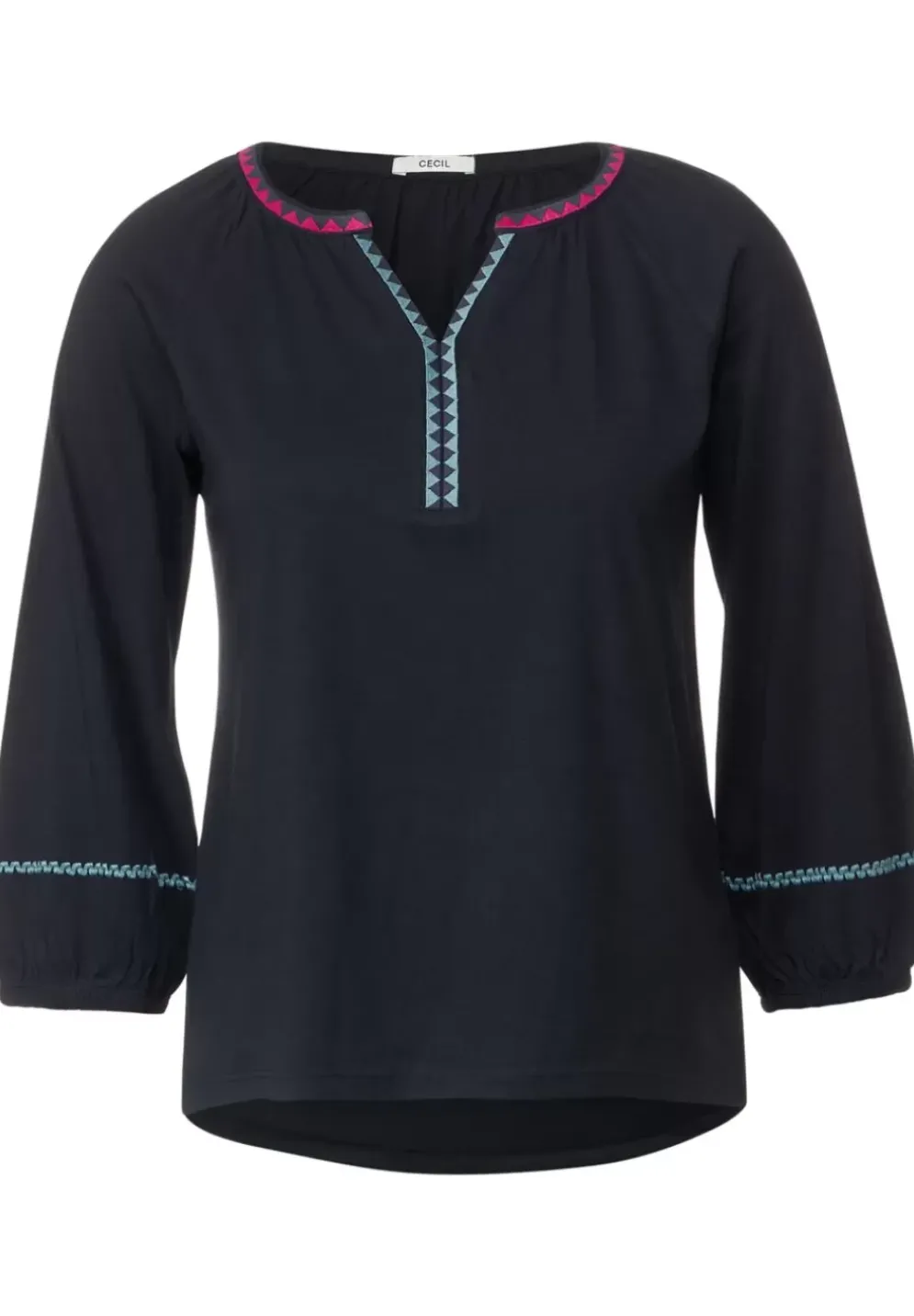 Tunikashirt Mit Stickerei