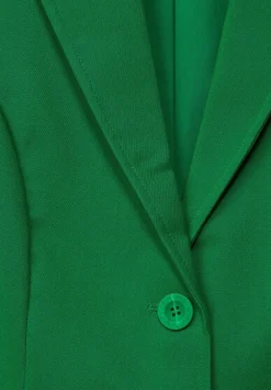 Twill Blazer In Unifarbe