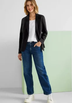 Twill Blazer In Unifarbe