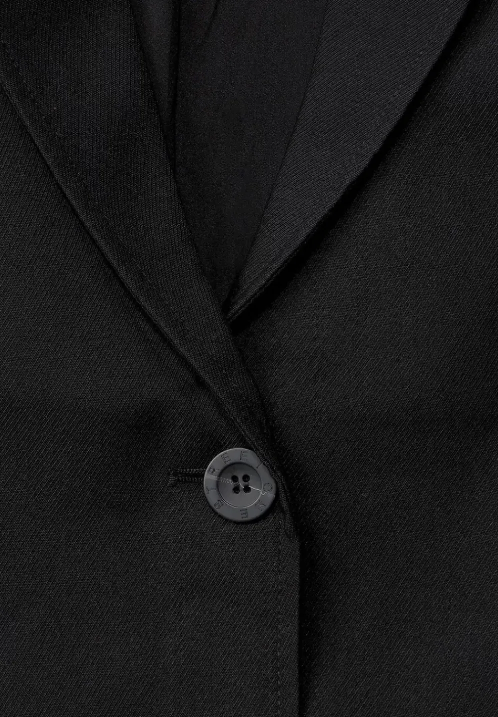 Twill Blazer In Unifarbe