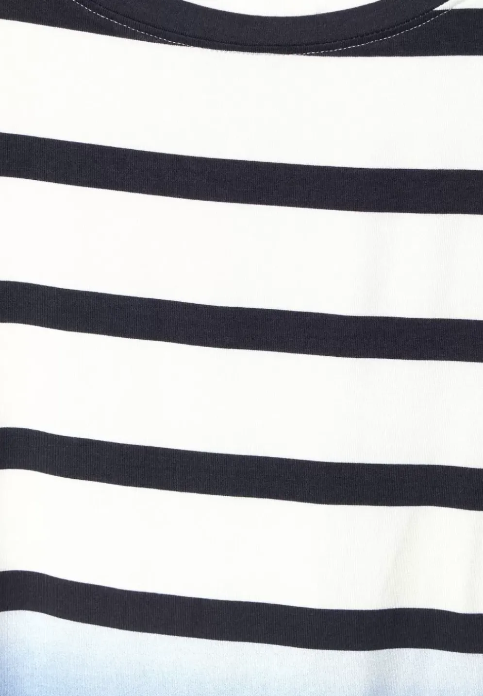 U-Boot Neck Streifenkleid