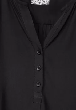 Unifarbene Basic Bluse