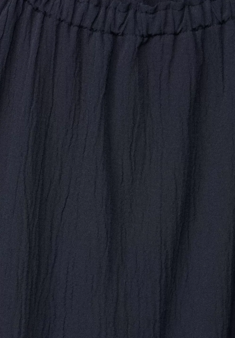 Unifarbene Struktur Bluse