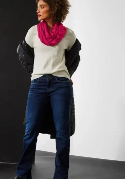 Unifarbener Basic Loopschal