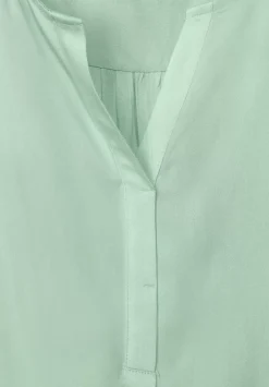 Unifarbenes Blusentop
